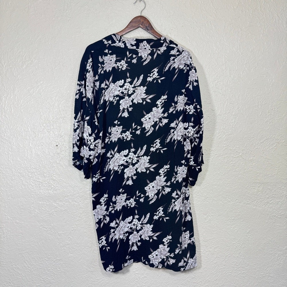 Spiritual Gangster Maya Kimono Top OS Floral‎ Lightweight Robe Cover Up Shawl - Picture 7 of 9